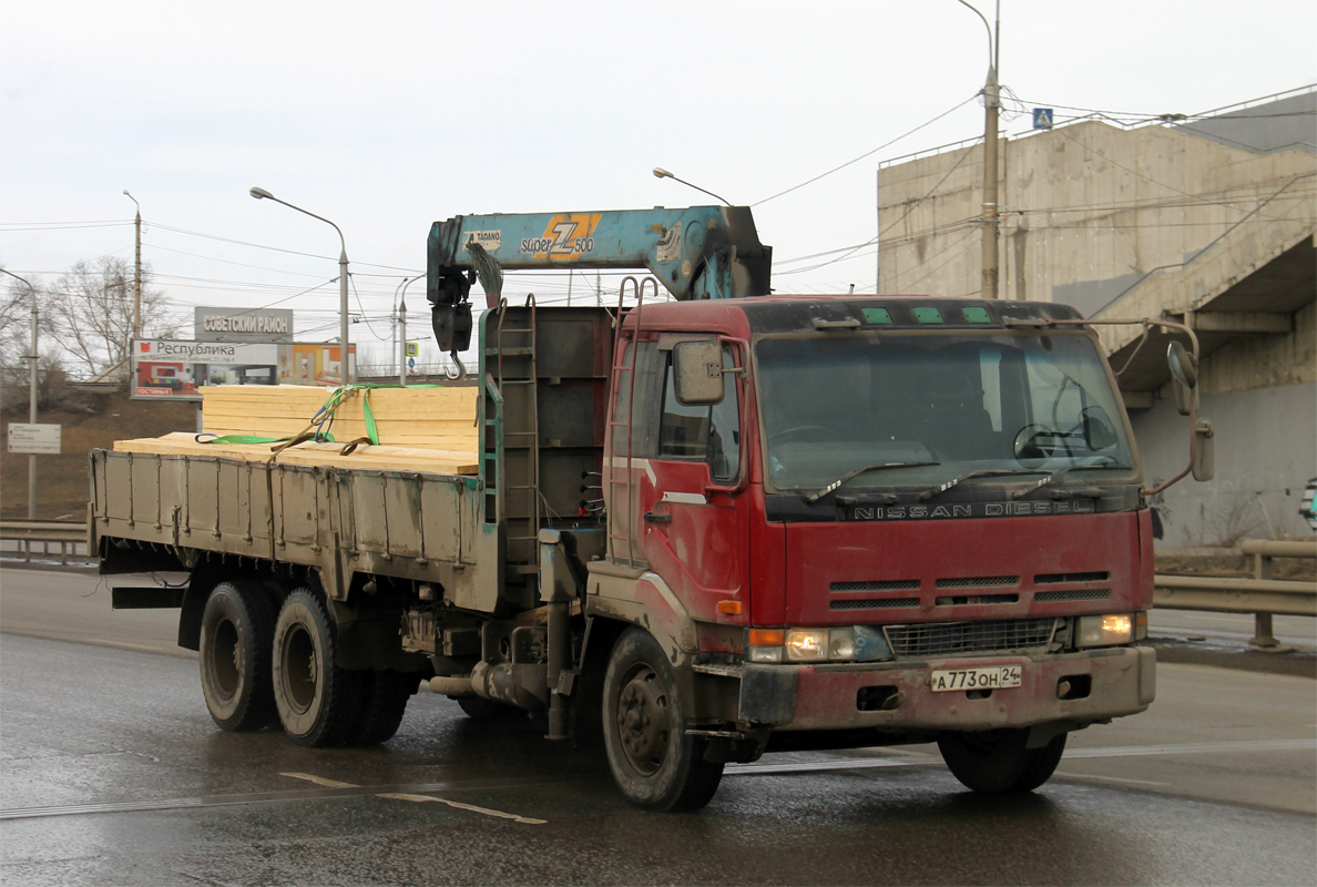 Красноярский край, № А 773 ОН 24 — Nissan Diesel (общая модель)