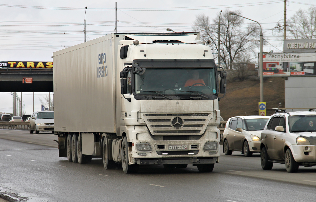 Новосибирская область, № К 532 МН 154 — Mercedes-Benz Actros ('2003) 1846