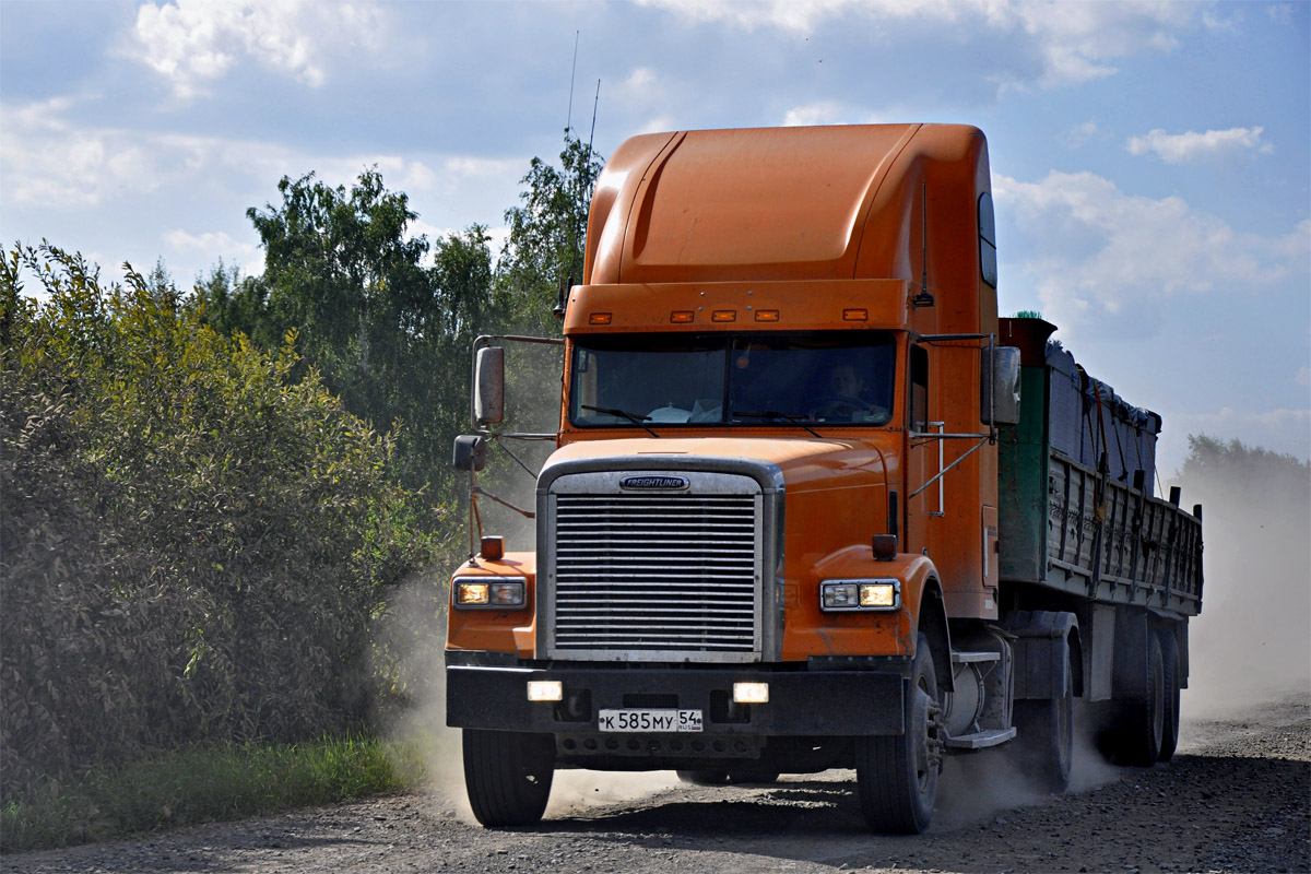 Новосибирская область, № К 585 МУ 54 — Freightliner FLD 120 SD