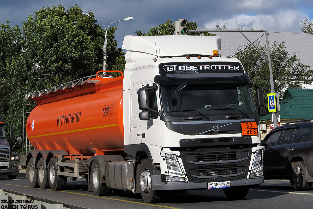 Московская область, № М 918 НМ 750 — Volvo ('2013) FM.410 [X9P]