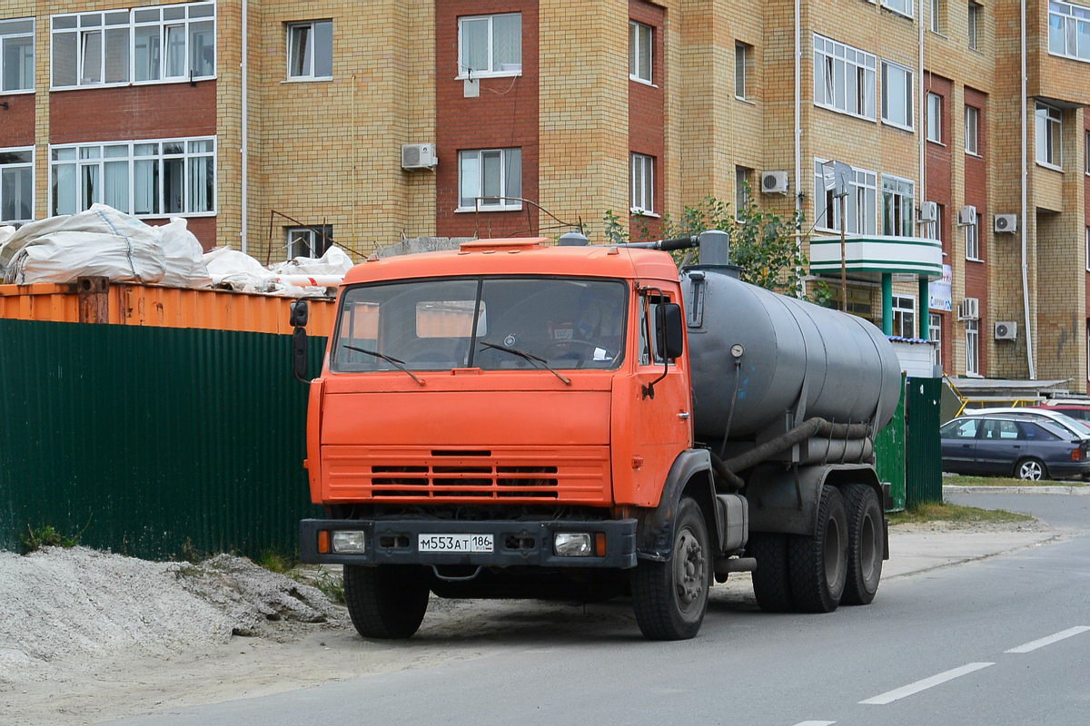 Ханты-Мансийский автоном.округ, № М 553 АТ 186 — КамАЗ-53215 [532150]