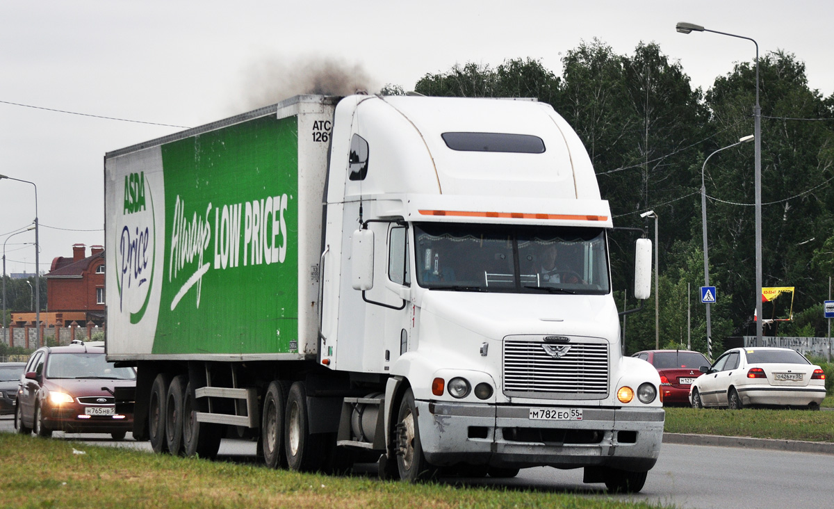 Омская область, № М 782 ЕО 55 — Freightliner Century Class