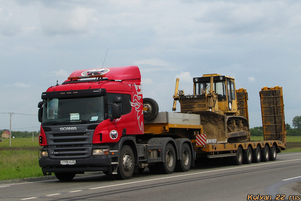 Алтайский край, № Т 719 ТО 22 — Scania ('2004) P420