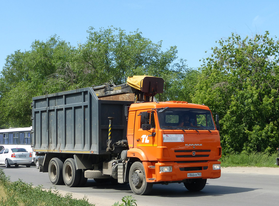 Самарская область, № У 866 НН 163 — КамАЗ-65115 (общая модель)