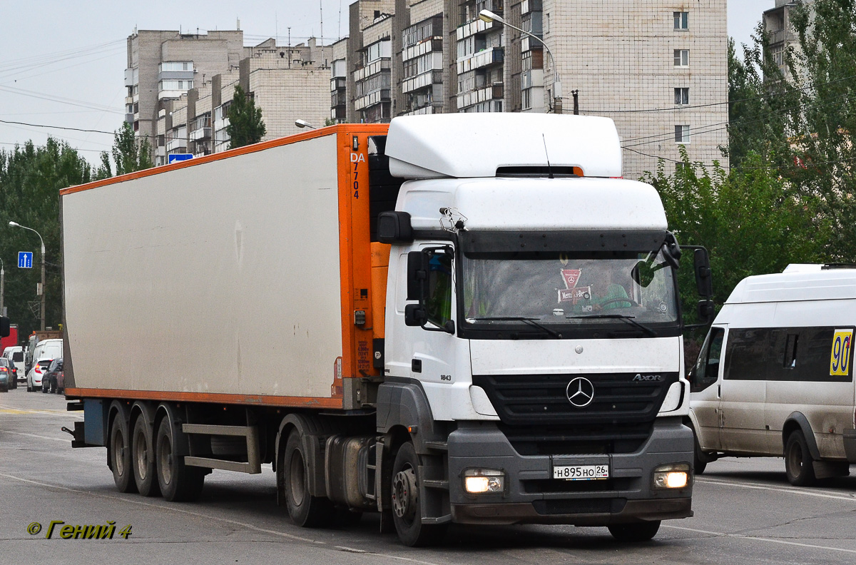 Ставропольский край, № Н 895 НО 26 — Mercedes-Benz Axor 1843