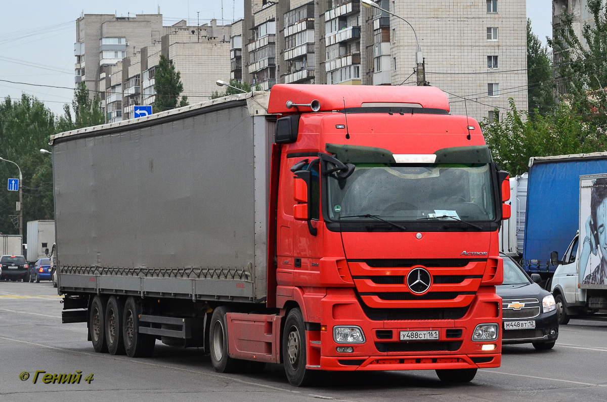 Ростовская область, № У 488 СТ 161 — Mercedes-Benz Actros ('2009) 1844