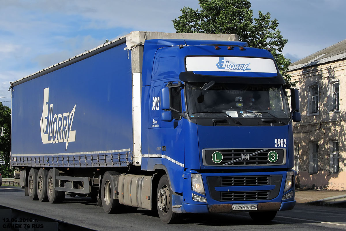 Свердловская область, № 5902 — Volvo ('2008) FH.420