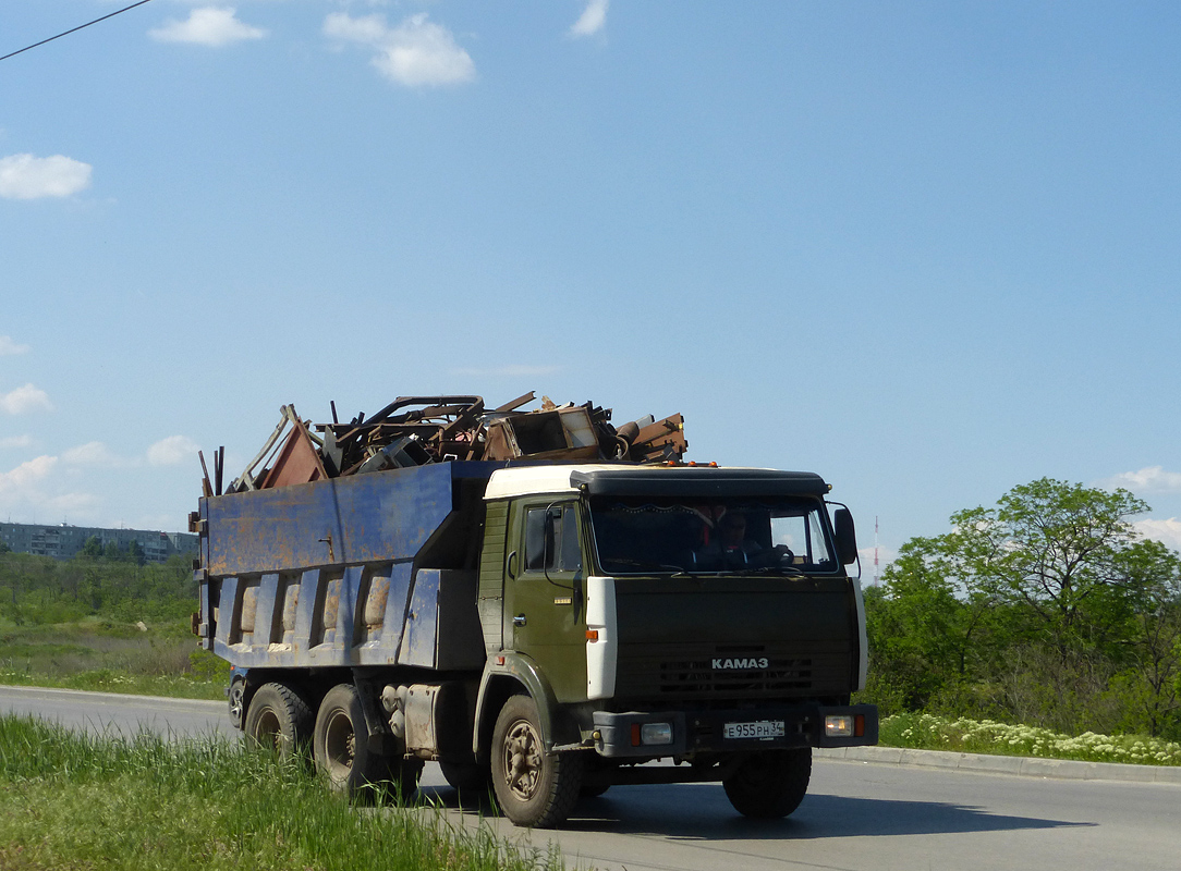 Волгоградская область, № Е 955 РН 34 — КамАЗ-5511