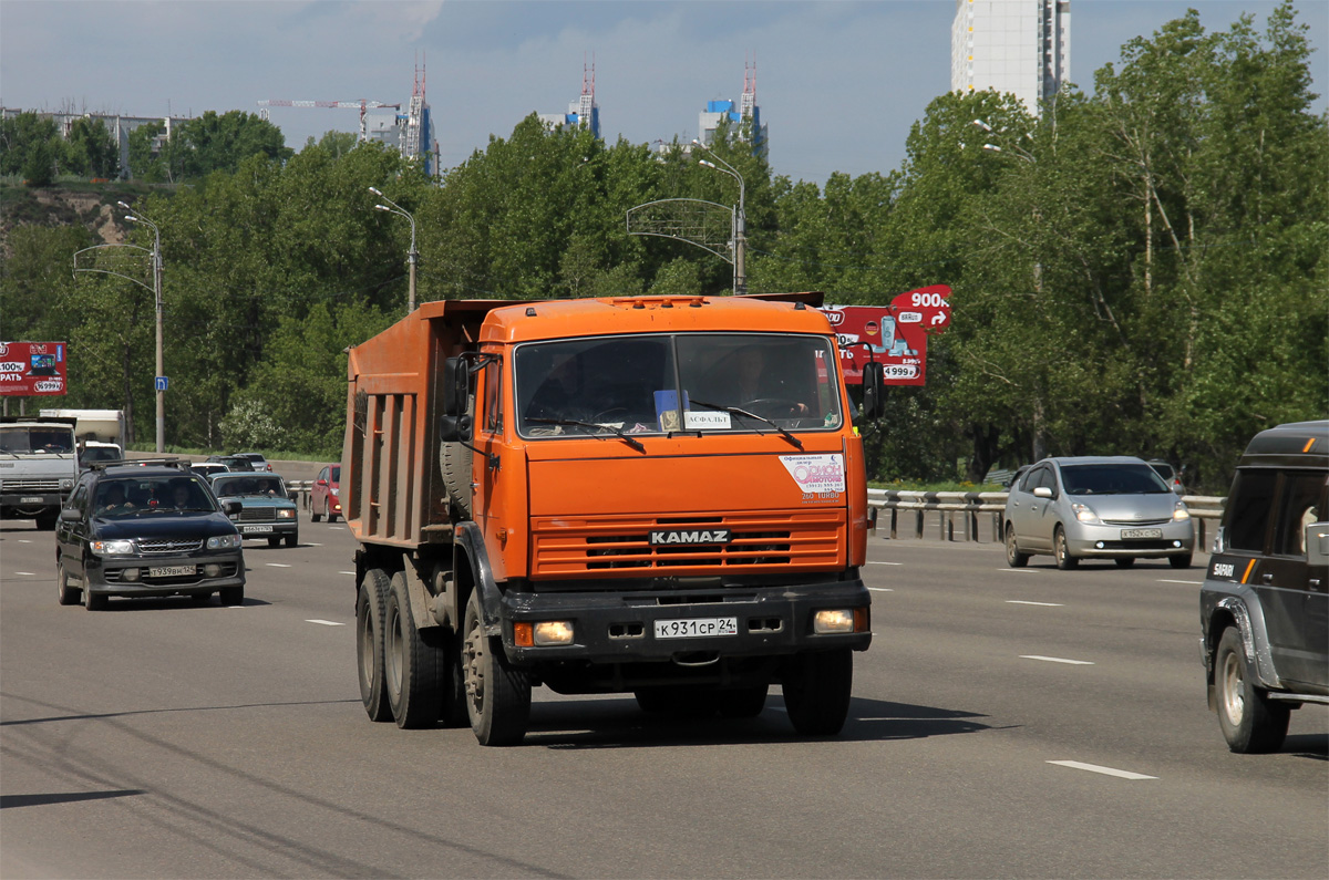 Красноярский край, № К 931 СР 24 — КамАЗ-65115 [651150]