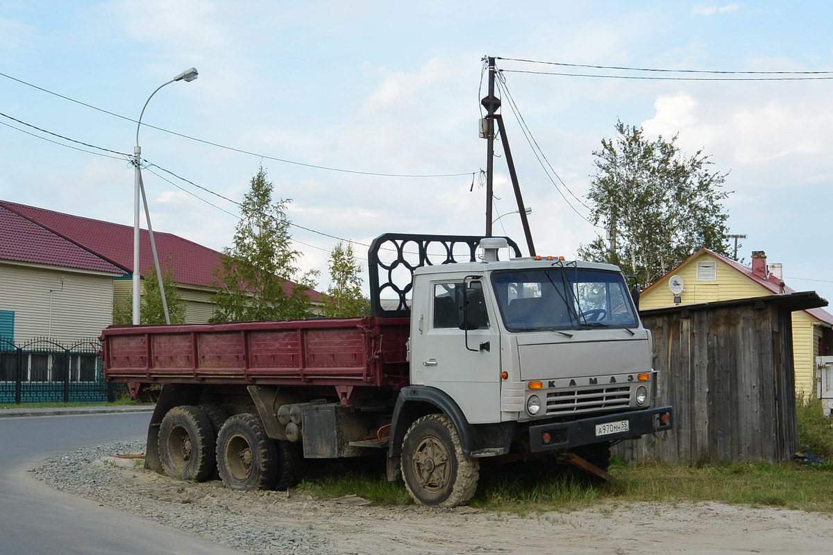 Ханты-Мансийский автоном.округ, № А 970 МН 55 — КамАЗ-5320