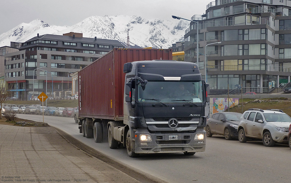 Аргентина, № KHY 738 — Mercedes-Benz Actros ('2009)