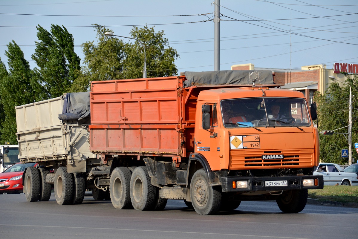 Ростовская область, № К 378 РК 161 — КамАЗ-53215-15 [53215R]