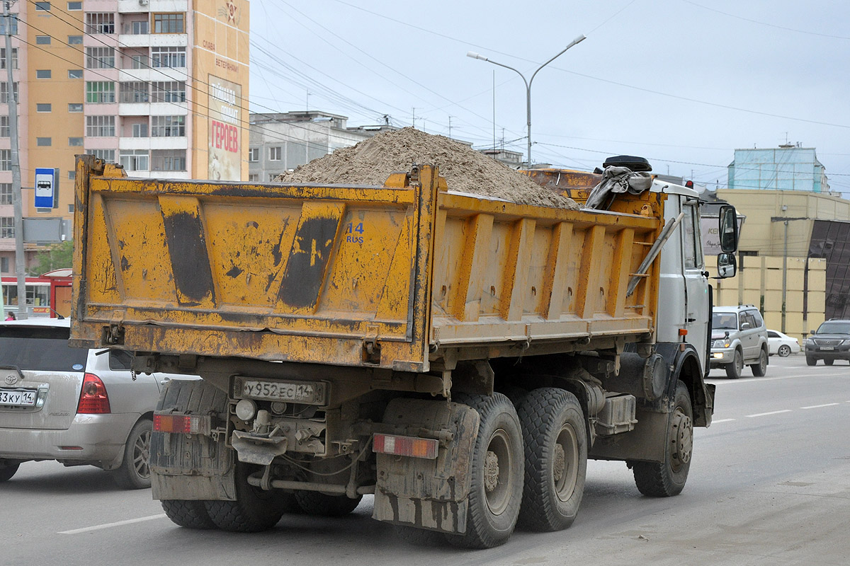 Саха (Якутия), № У 952 ЕС 14 — МАЗ-5516 (общая модель)