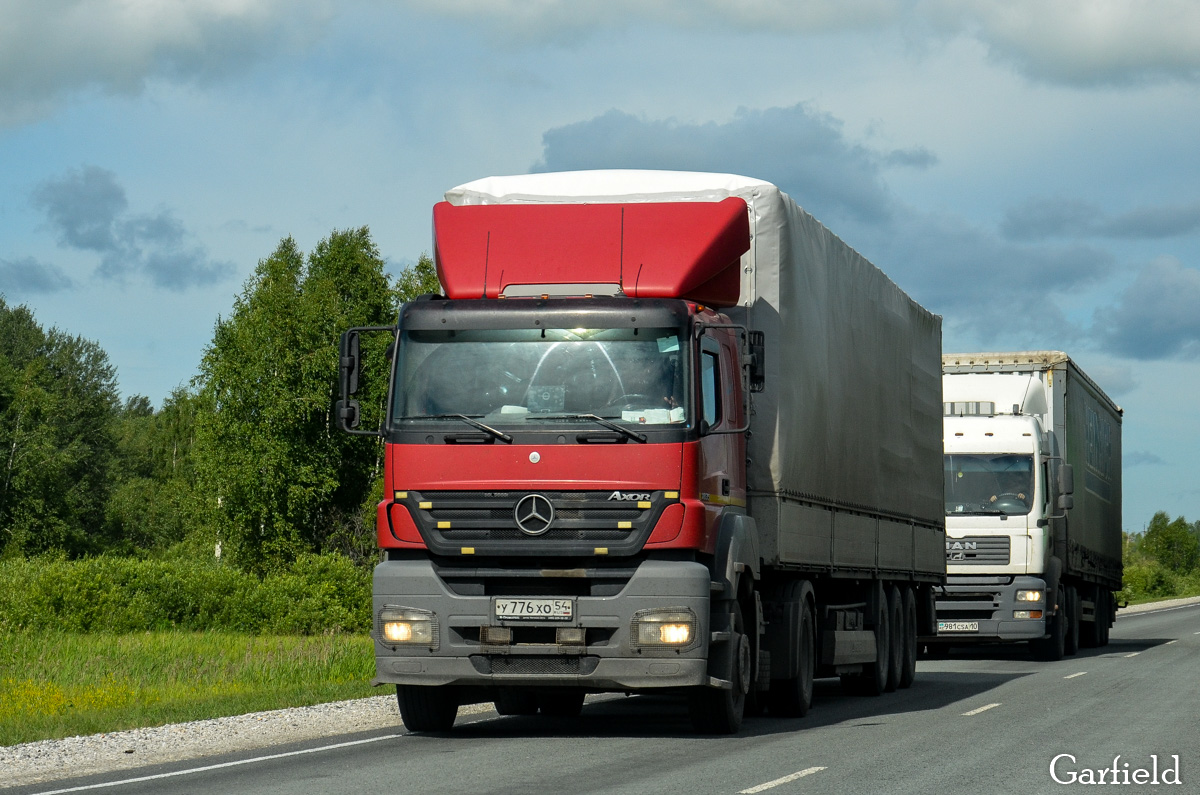 Новосибирская область, № У 776 ХО 54 — Mercedes-Benz Axor 1835