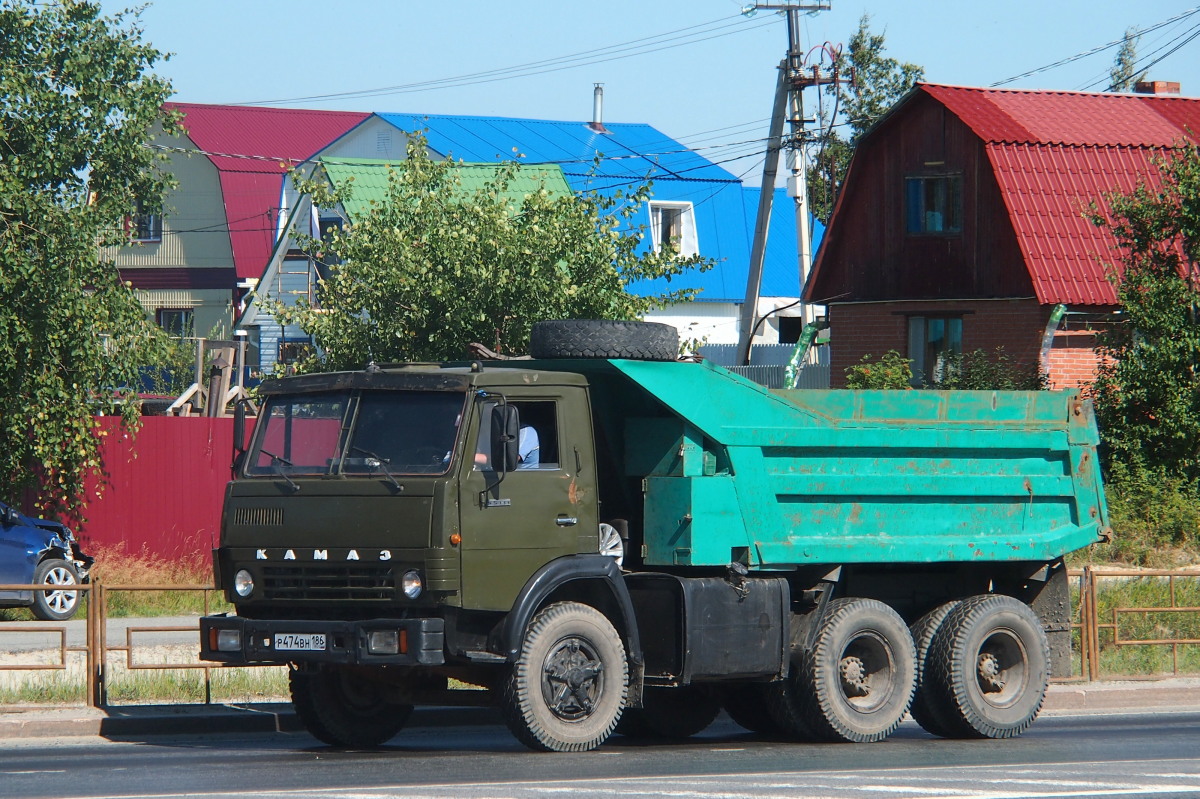 Ханты-Мансийский автоном.округ, № Р 474 ВН 186 — КамАЗ-55111 [551110]