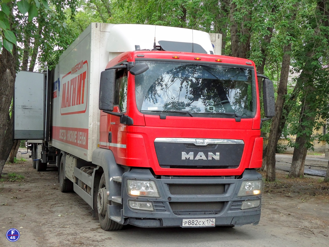 Челябинская область, № Р 882 СХ 174 — MAN TGS ('2007) 28.360