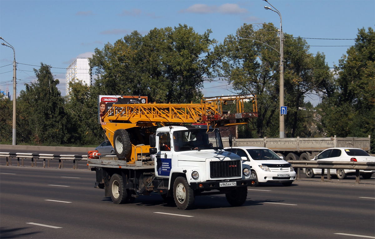 Красноярский край, № Н 965 АК 124 — ГАЗ-3307