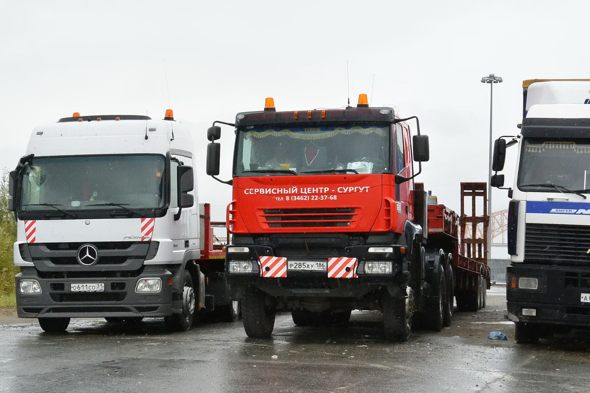 Ханты-Мансийский автоном.округ, № Р 285 АУ 186 — IVECO Trakker ('2004)