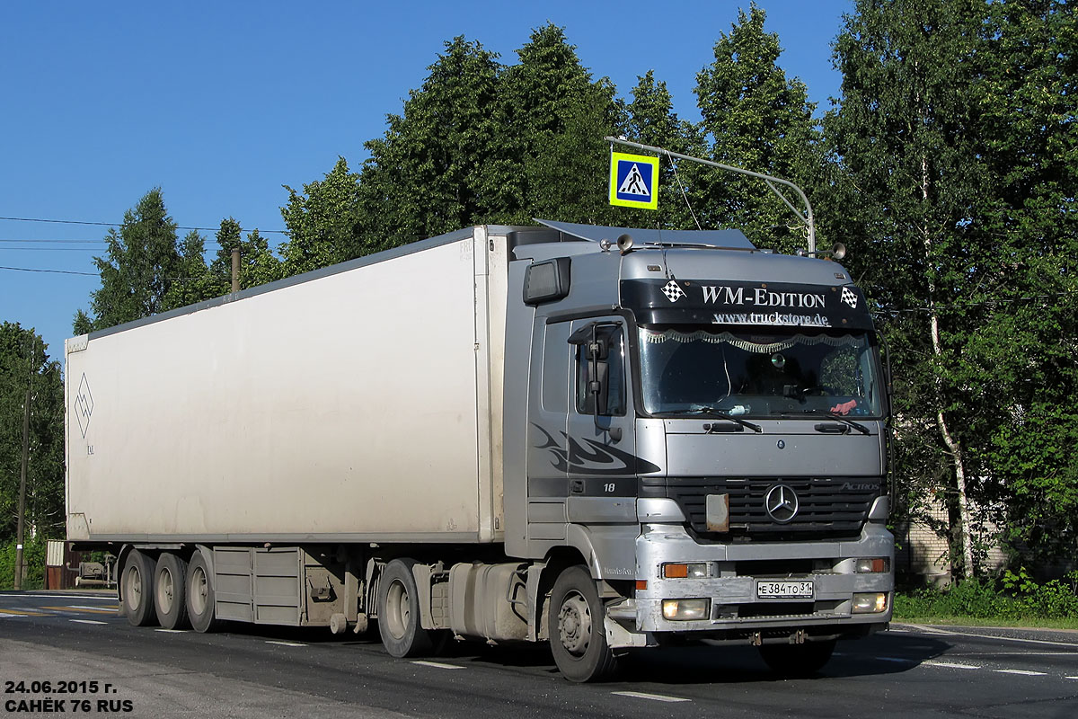 Белгородская область, № Е 384 ТО 31 — Mercedes-Benz Actros ('1997) 1840