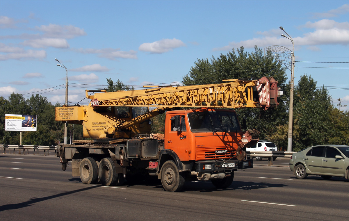 Красноярский край, № Р 675 ВВ 124 — КамАЗ-65115-65