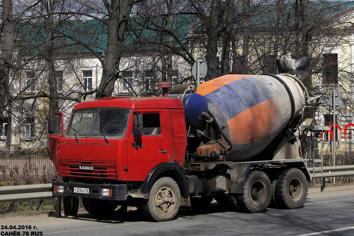 Ярославская область, № Т 329 АО 76 — КамАЗ-5511