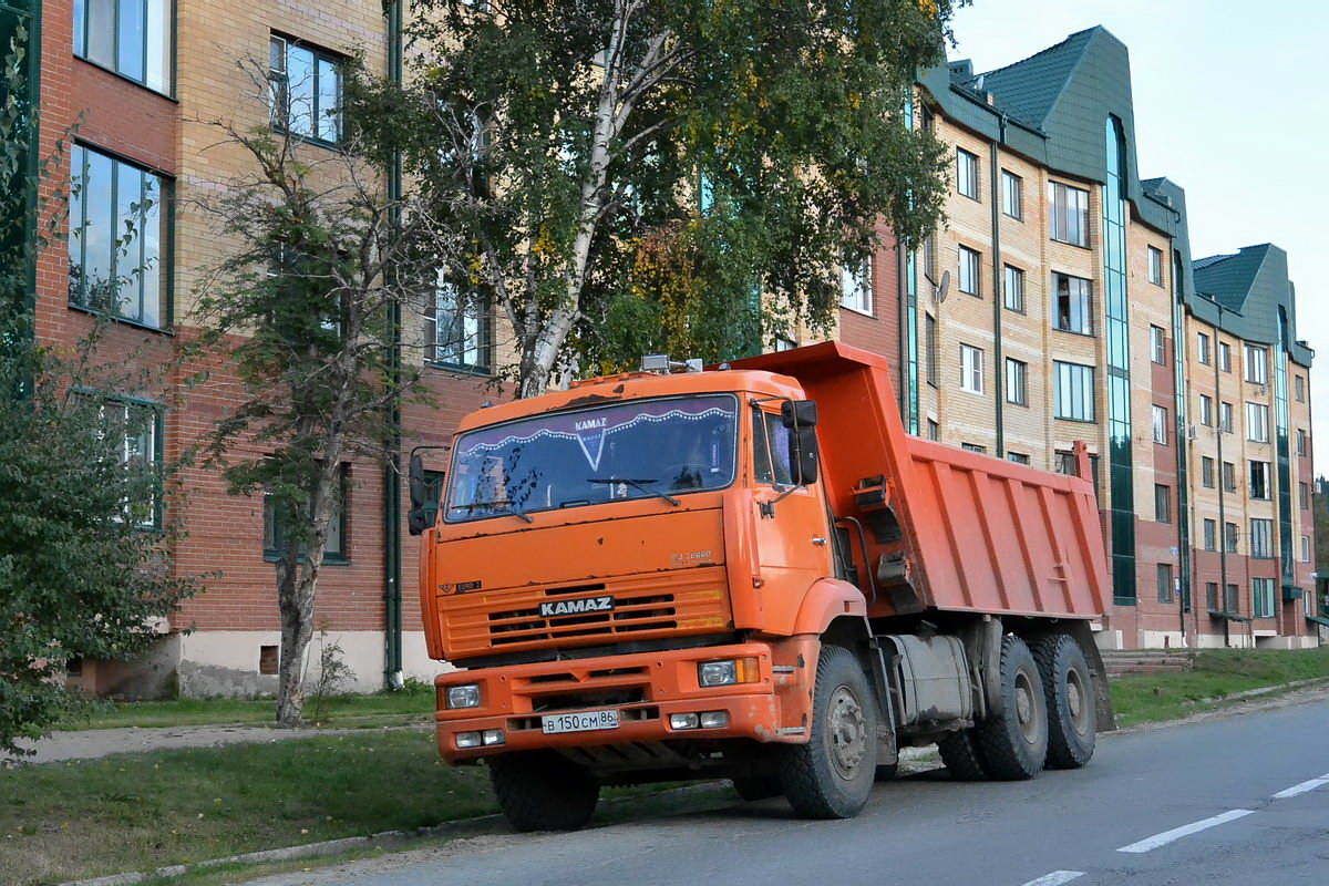 Ханты-Мансийский автоном.округ, № В 150 СМ 86 — КамАЗ-6520 [652000]