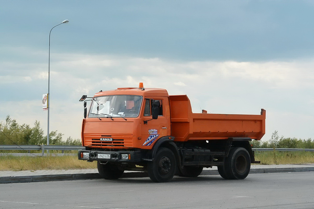 Ханты-Мансийский автоном.округ, № Н 942 ТЕ 86 — КамАЗ-43255-A3