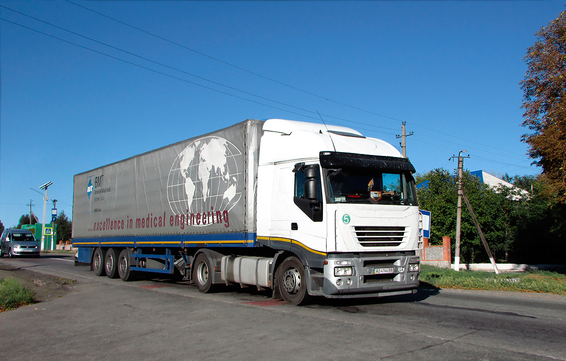 Закарпатская область, № АО 4144 ВВ — IVECO Stralis ('2002)