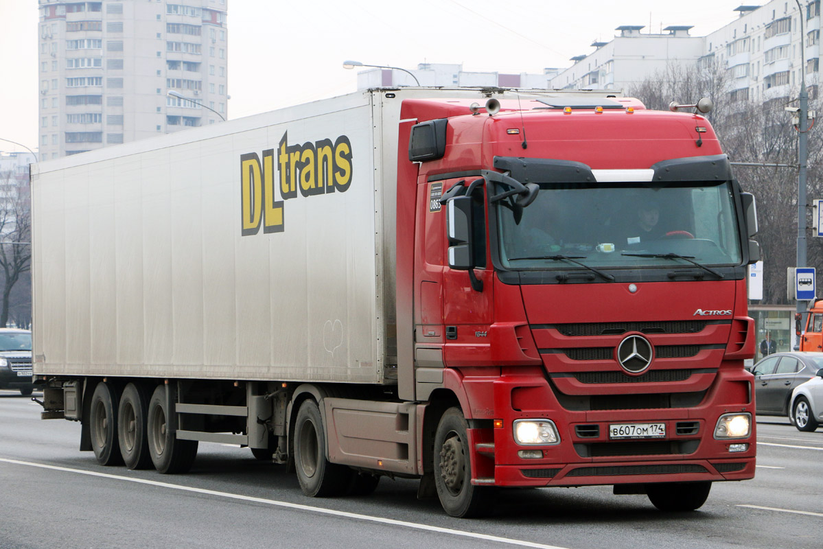 Челябинская область, № 0863 — Mercedes-Benz Actros ('2009) 1844