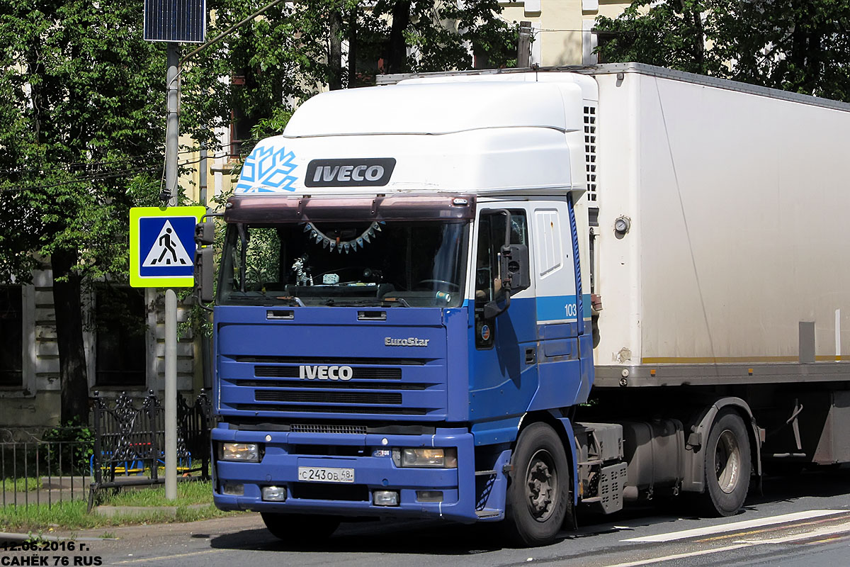 Липецкая область, № С 243 ОВ 48 — IVECO EuroStar