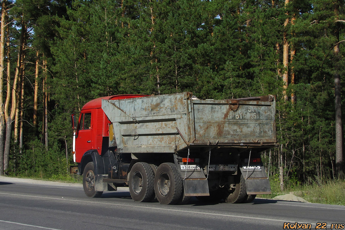 Алтайский край, № А 358 ХМ 22 — КамАЗ-5511