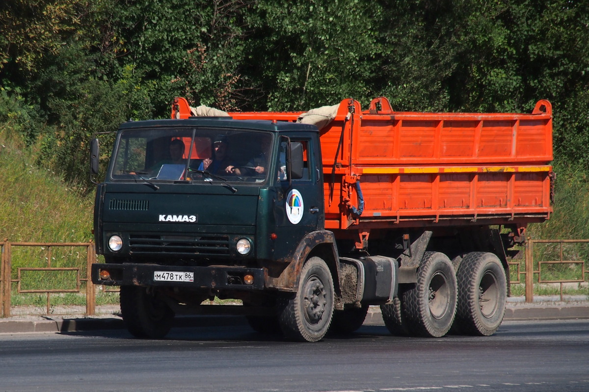 Ханты-Мансийский автоном.округ, № М 478 ТК 86 — КамАЗ-5320