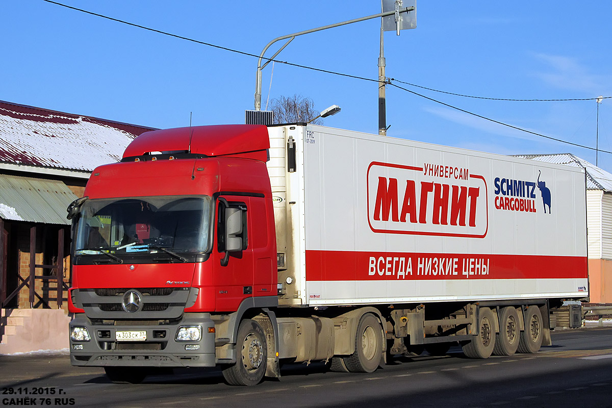 Новгородская область, № А 303 СК 37 — Mercedes-Benz Actros ('2009) 1841