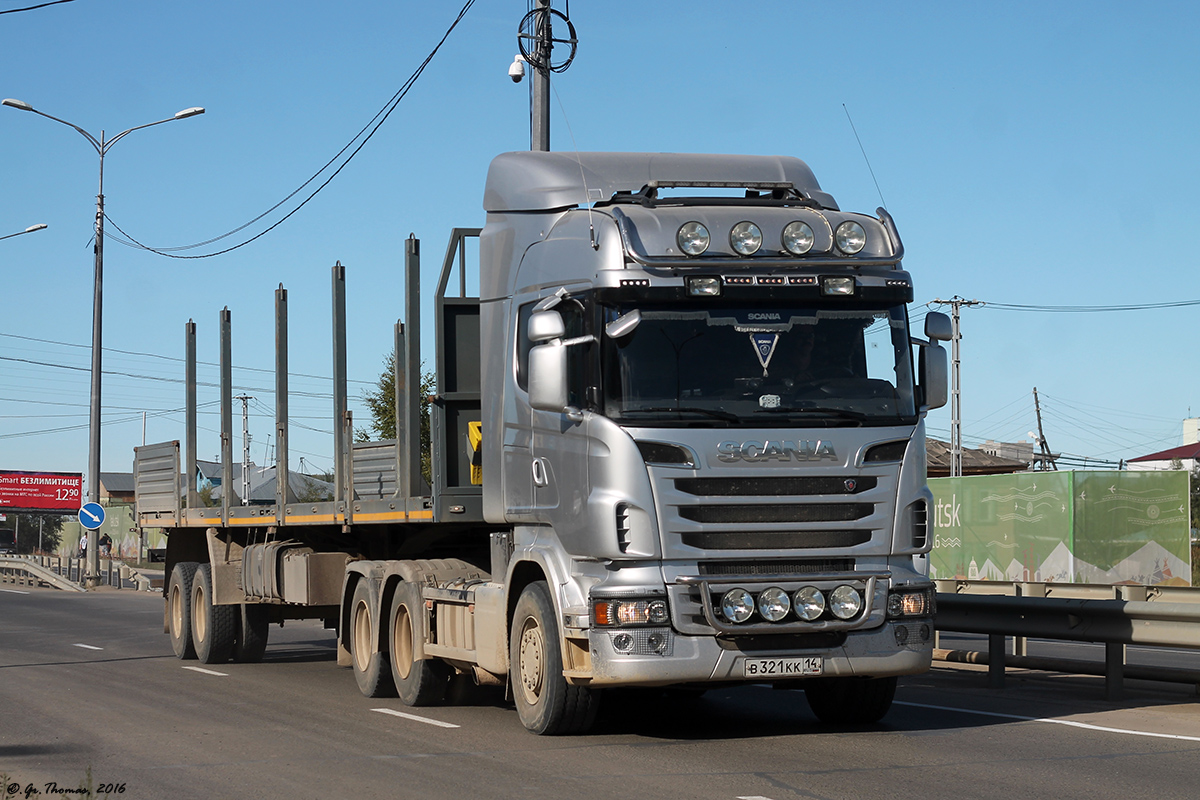 Саха (Якутия), № В 321 КК 14 — Scania ('2009) R500