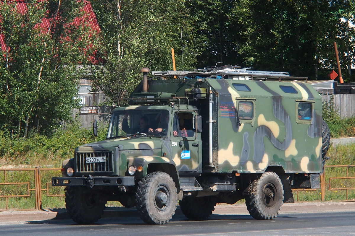 Ханты-Мансийский автоном.округ, № 394 — ГАЗ-33081 «Садко»