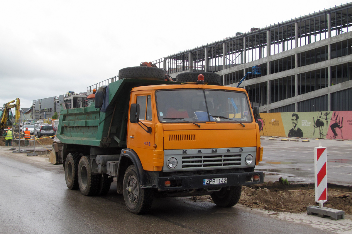 Литва, № ZPB 142 — КамАЗ-55111 (общая модель)