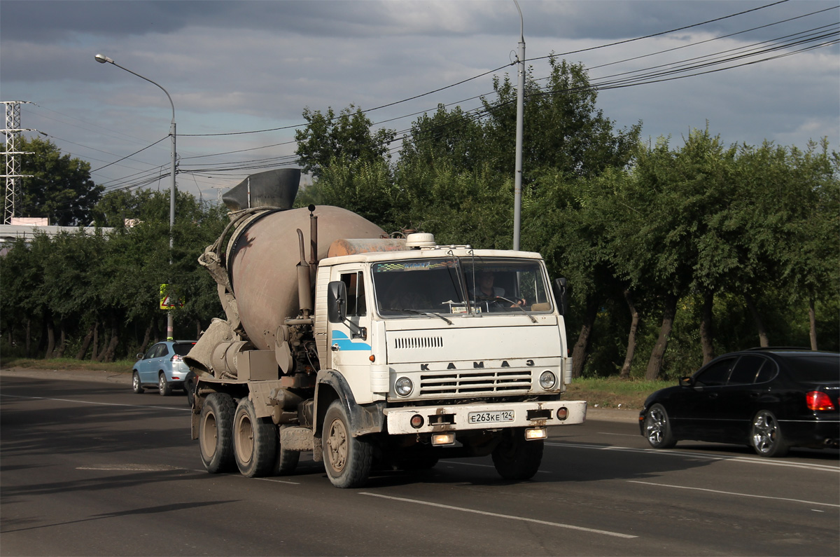 Красноярский край, № Е 263 КЕ 124 — КамАЗ-54112