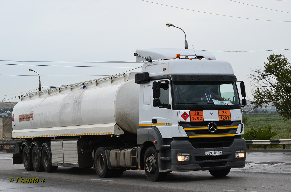 Волгоградская область, № С 897 НЕ 34 — Mercedes-Benz Axor 1840 [Z9M]