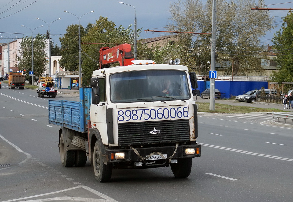 Пензенская область, № О 626 АХ 58 — МАЗ-53366