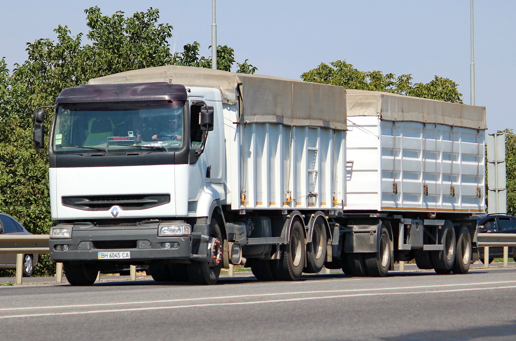 Одесская область, № ВН 6045 СА — Renault Premium ('1996)