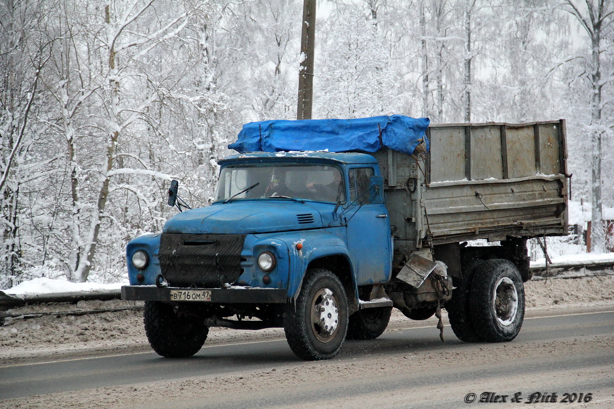 Ленинградская область, № В 716 ОМ 47 — ЗИЛ-495850