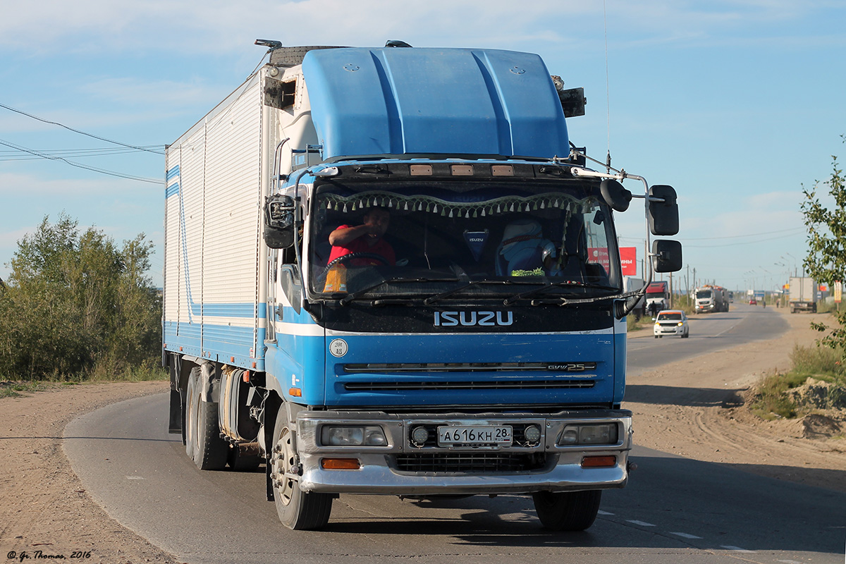 Амурская область, № А 616 КН 28 — Isuzu Giga (общая модель)