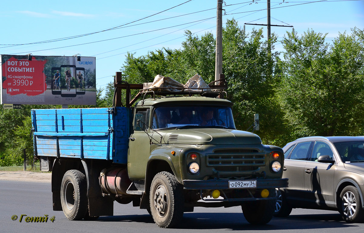 Волгоградская область, № О 092 МУ 34 — ЗИЛ-431412