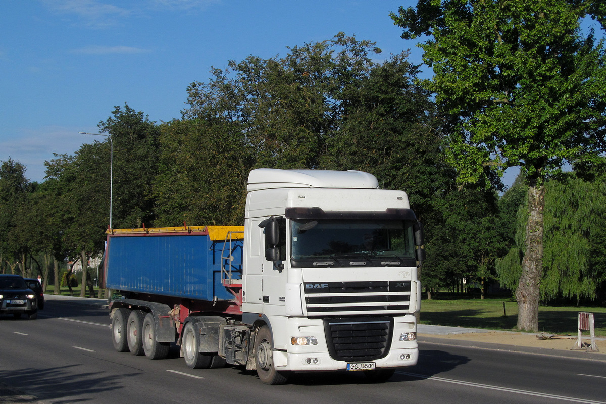 Литва, № CGJ 501 — DAF XF105 FT