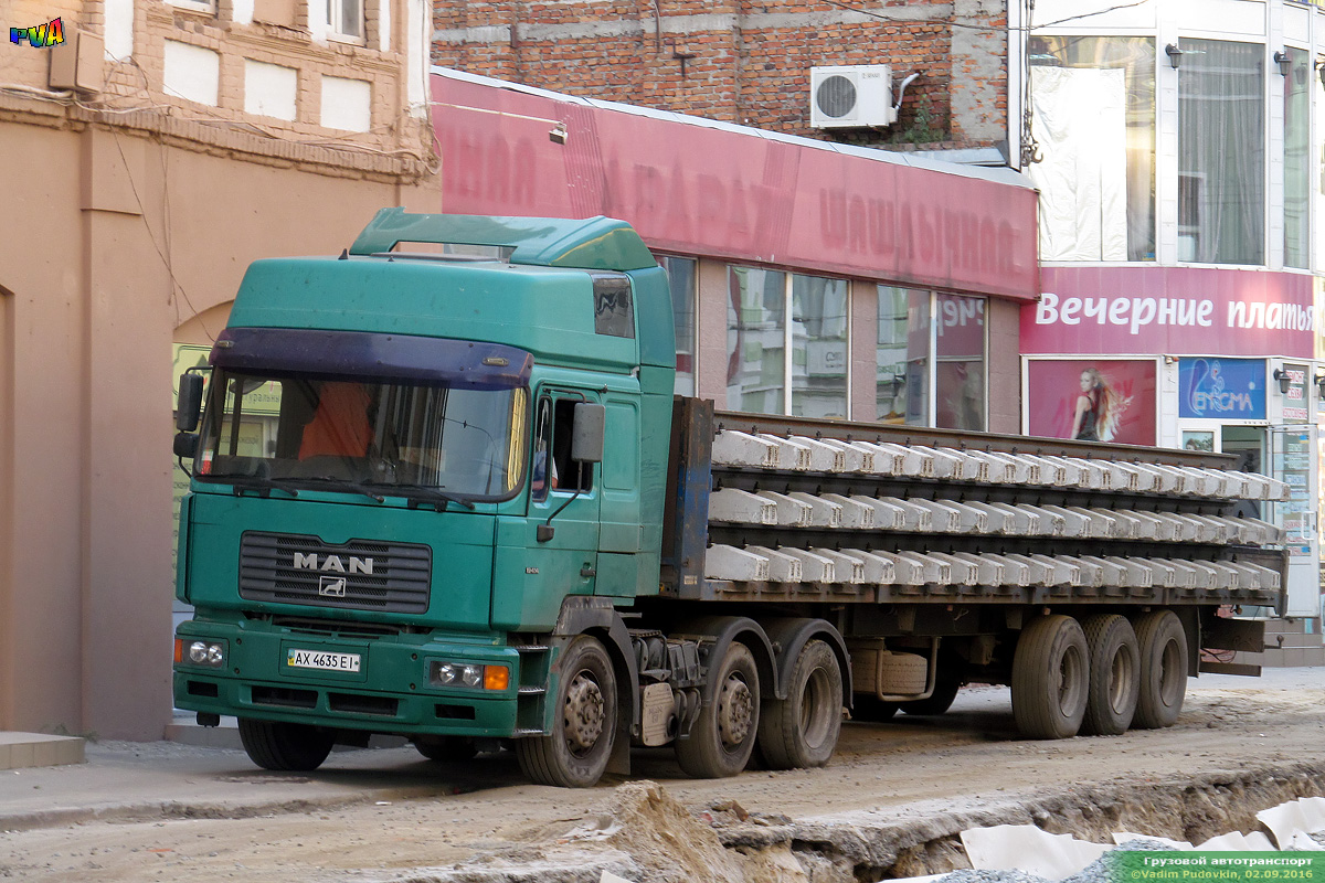 Харьковская область, № АХ 4635 ЕІ — MAN F2000 19.414