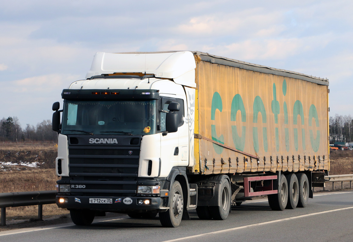 Вологодская область, № Е 712 СК 35 — Scania ('1996) R380