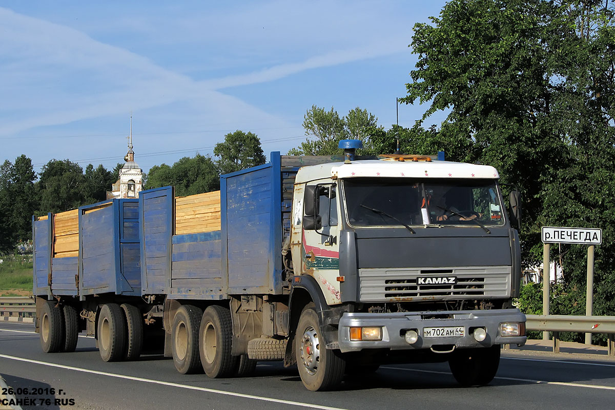 Костромская область, № М 702 АМ 44 — КамАЗ (общая модель)