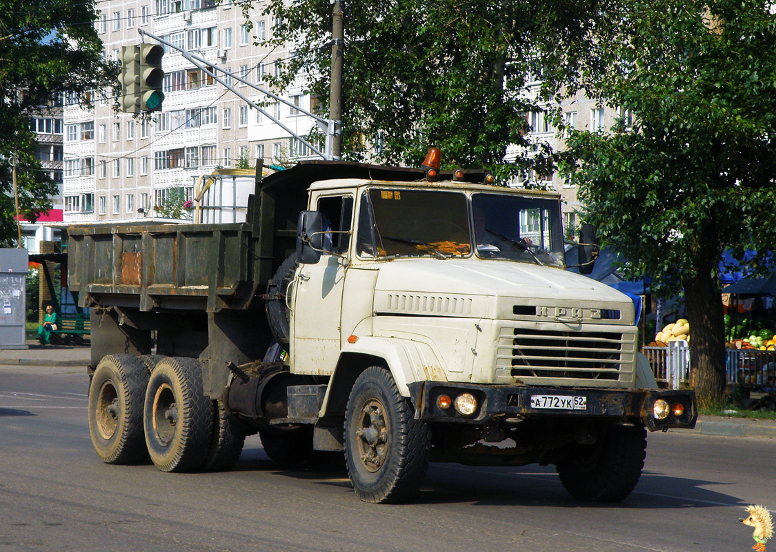 Нижегородская область, № А 772 УК 52 — КрАЗ-6510