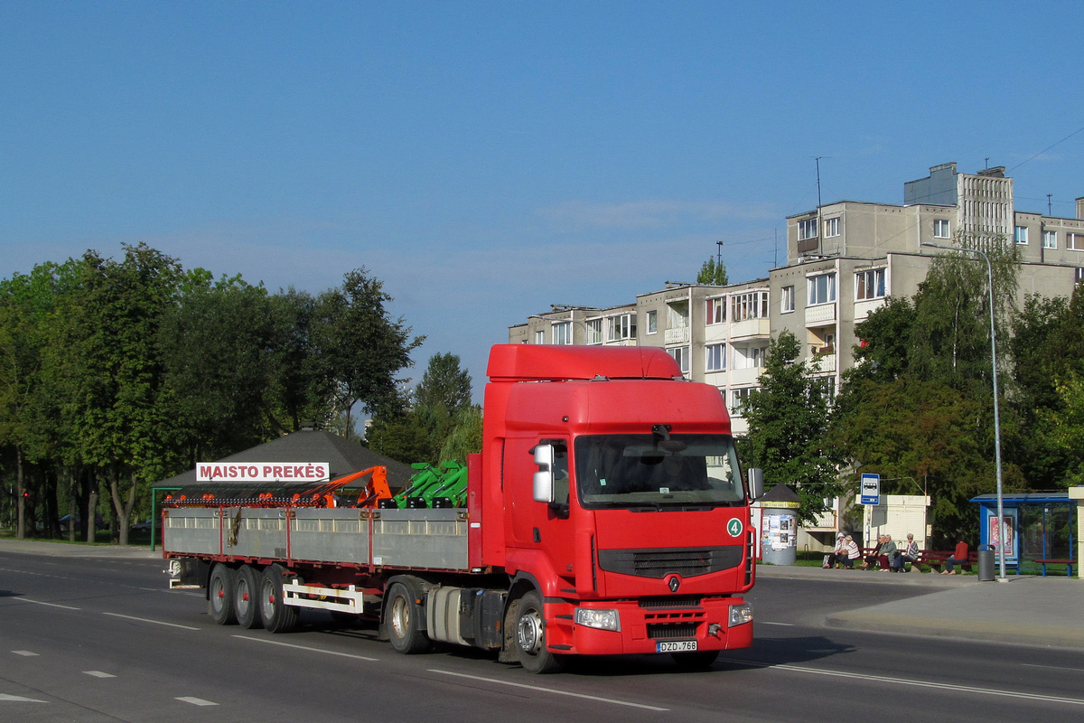 Литва, № DZD 768 — Renault Premium ('2006)