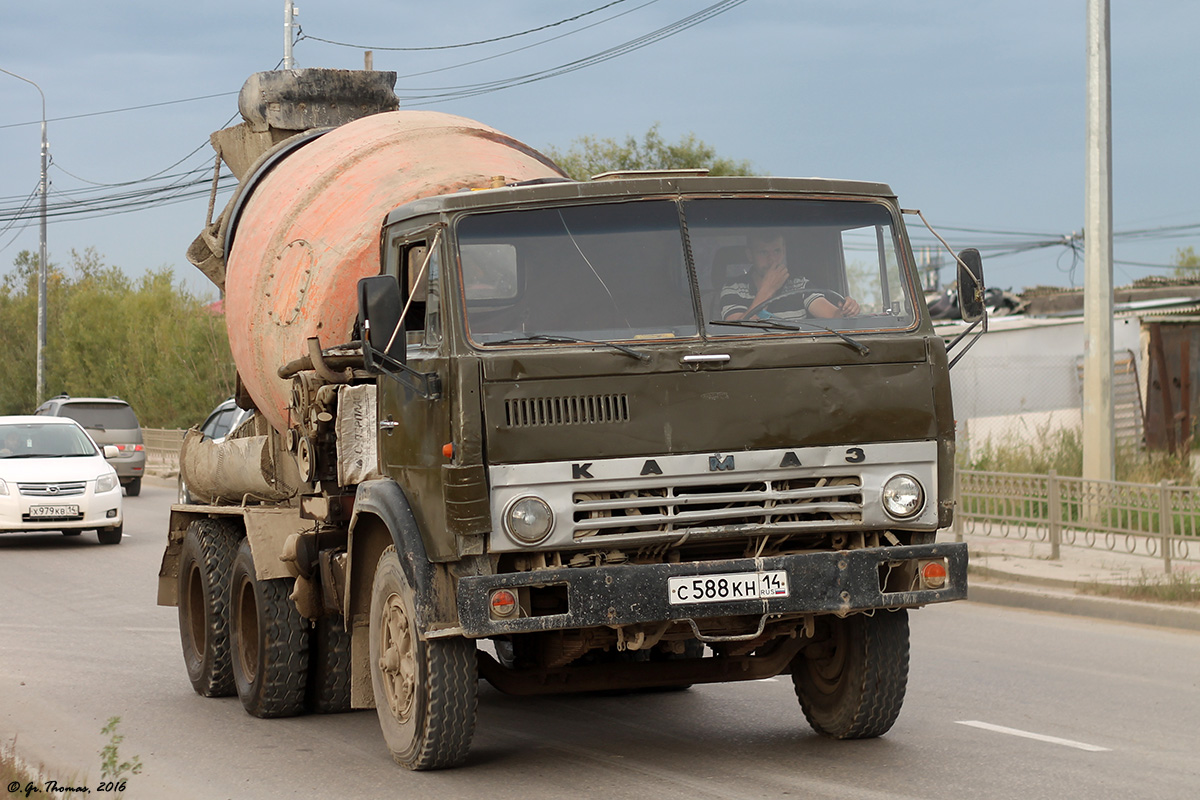 Саха (Якутия), № С 588 КН 14 — КамАЗ-55111 [551110]